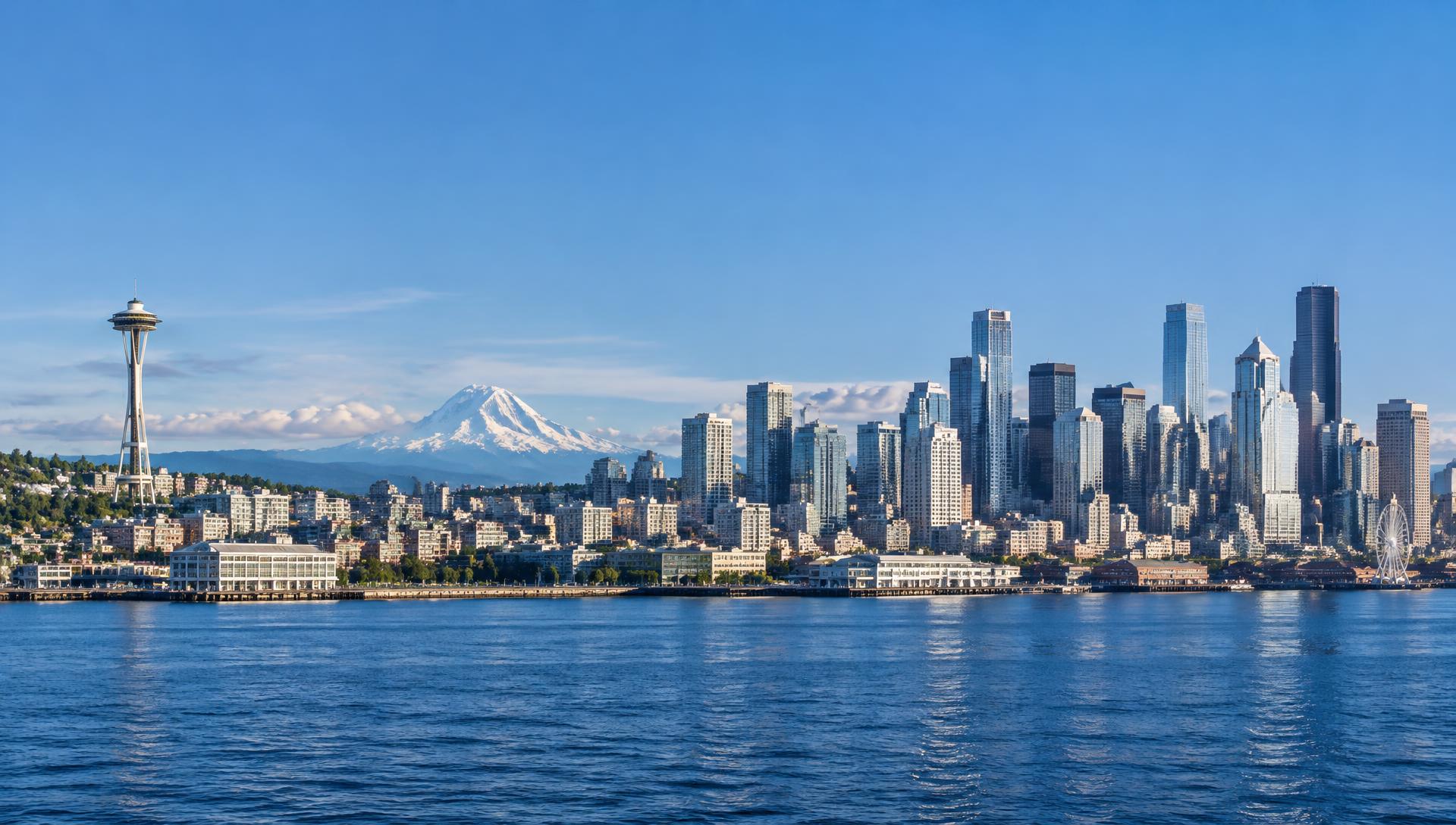 Seattle skyline and waterfront